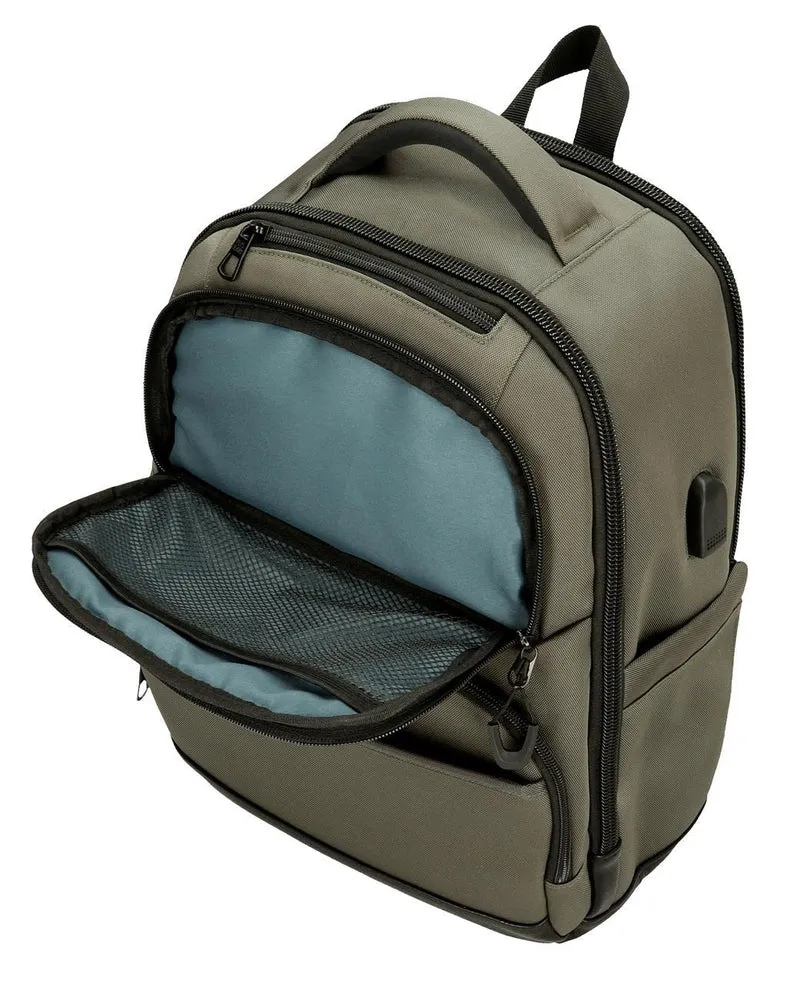 7782332 MOCHILA PORTAORDENADOR 2C.PJL LEIGHTON CAQUI
