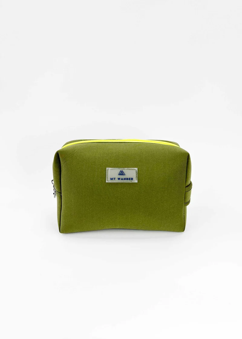 Neceser Unisex Neopreno olive