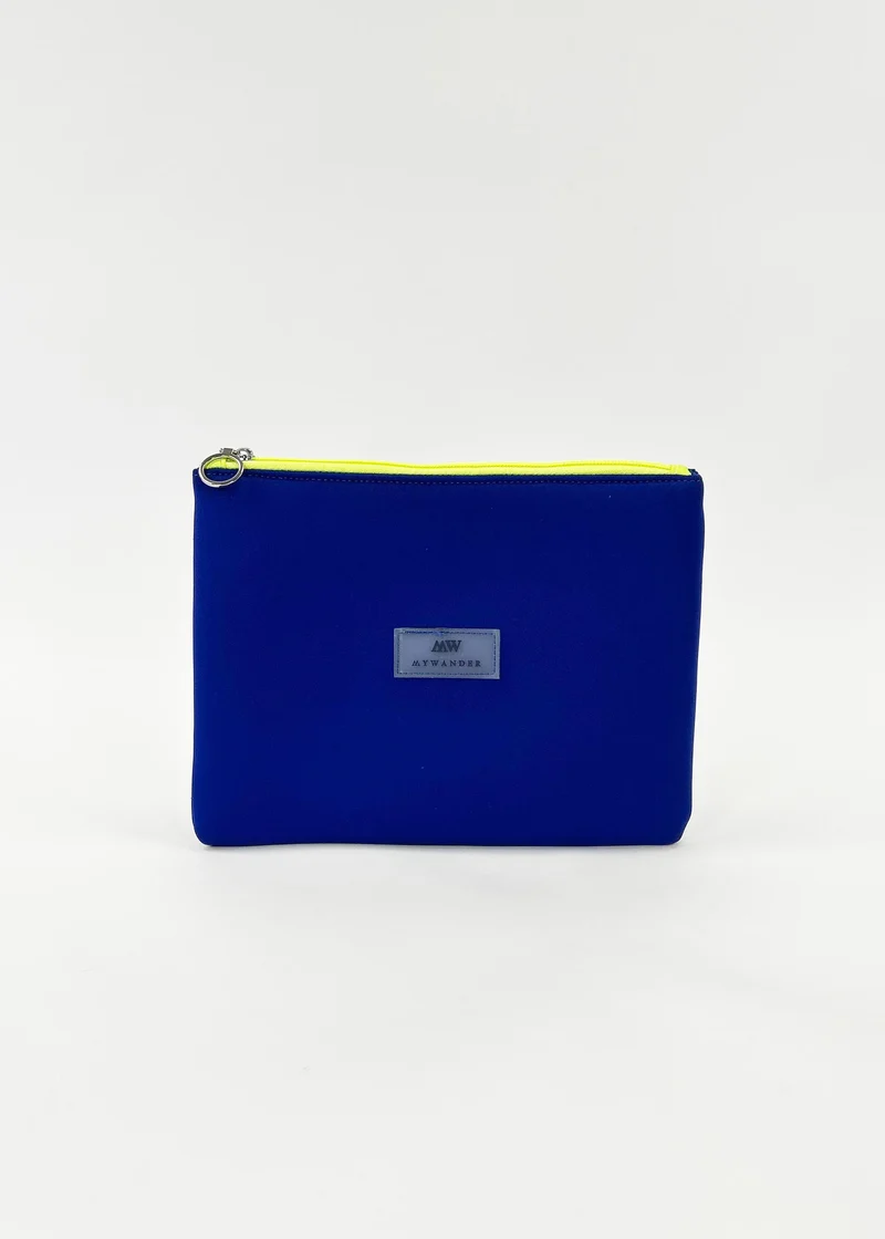 Neceser plano Neopreno Azulón/Funda Ipad