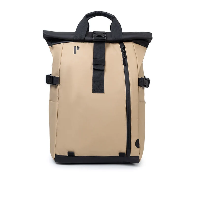 Mochila Eon Beige/Negro