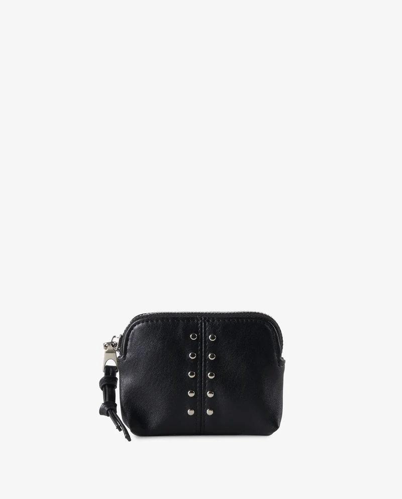 MONEDERO TACHUELAS NEGRO