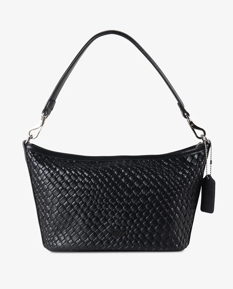 BANDOLERA TRENZADA NEGRO