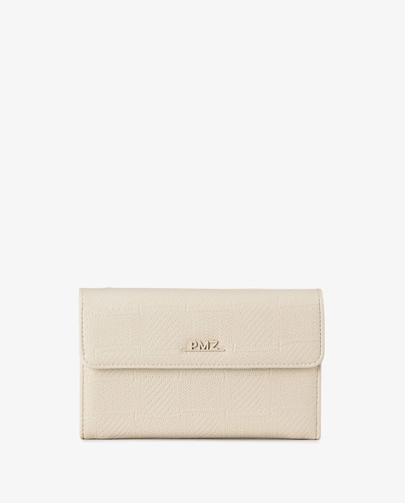 BILLETERA PRINT BEIGE