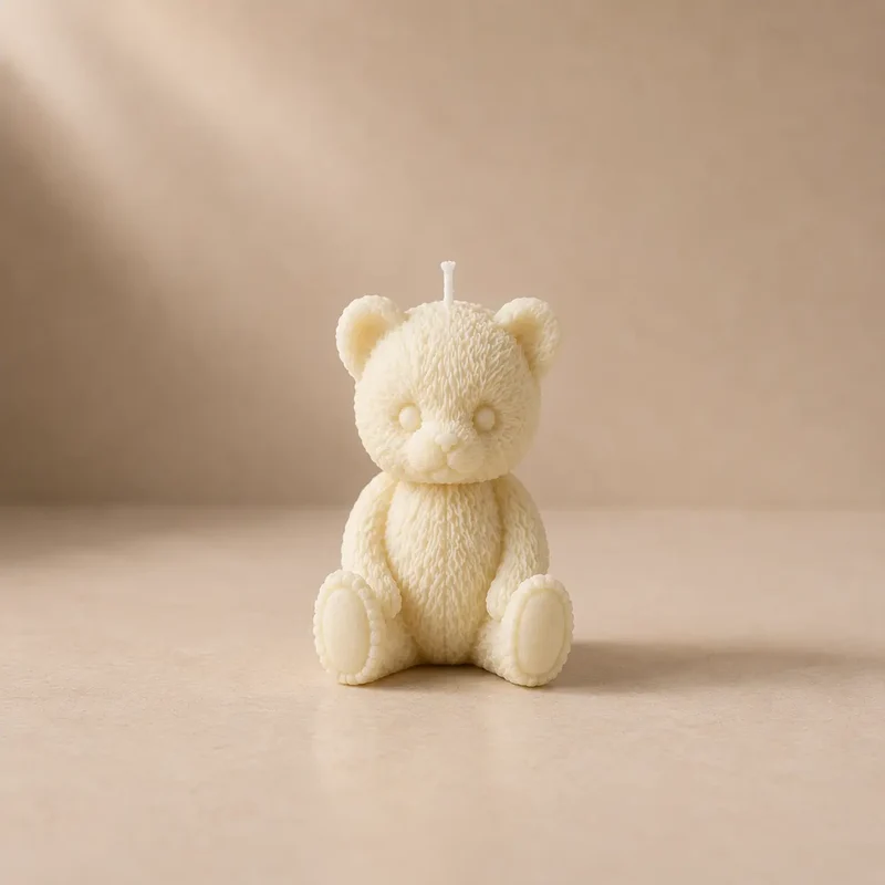 Oso de peluche bebé (molde de silicona)