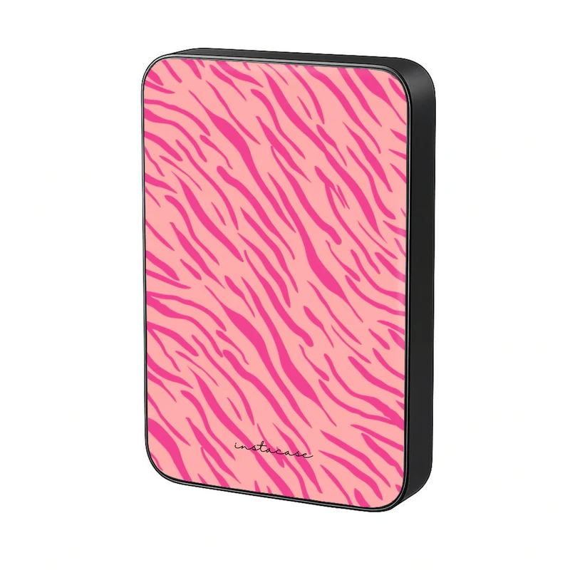 Pink Zebra - Power Bank Magnética