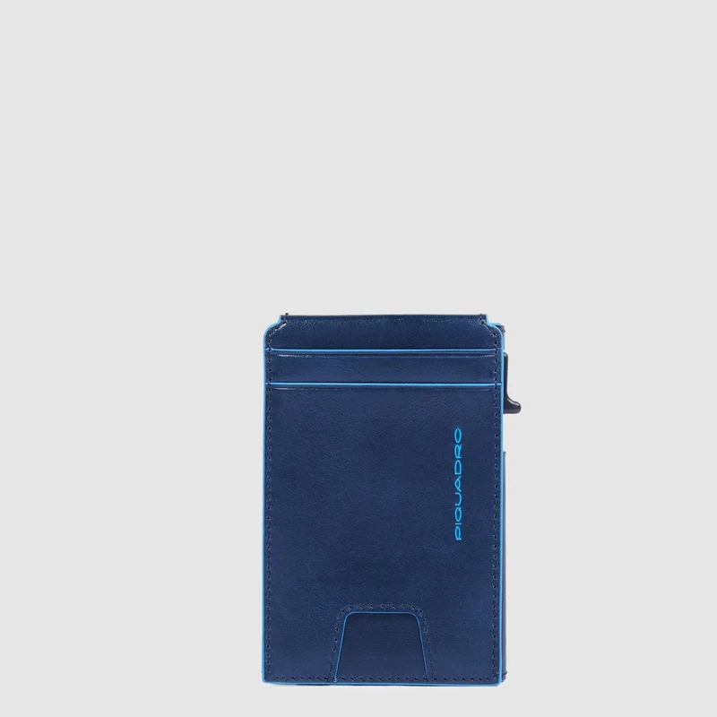 Portacarte uomo automatico con porta documenti