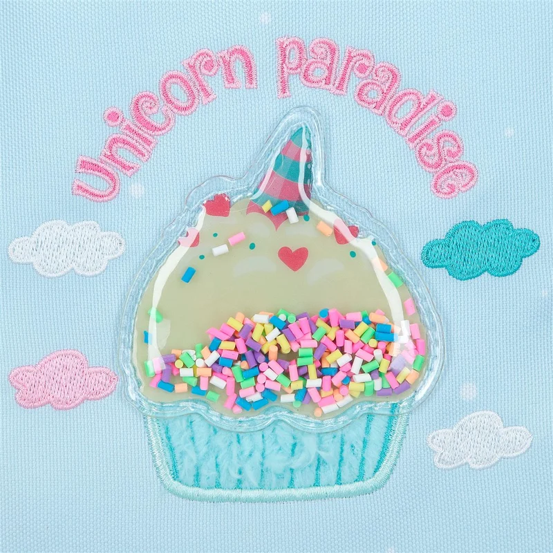 99423T1 MOCHILA ADAP. 38CM. C/CARRO. ENSO UNICORN PARADISE