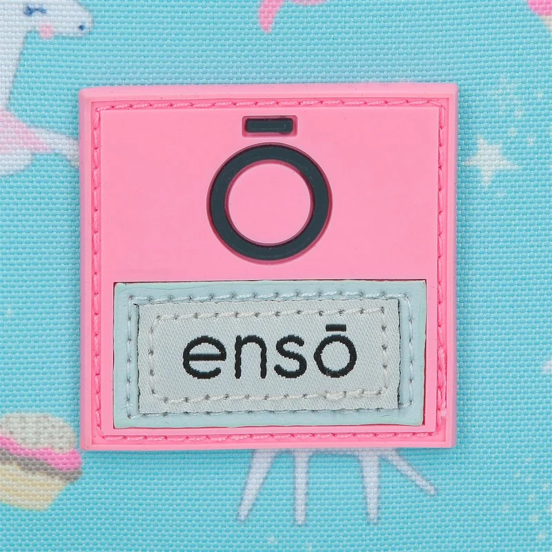 99423T1 MOCHILA ADAP. 38CM. C/CARRO. ENSO UNICORN PARADISE