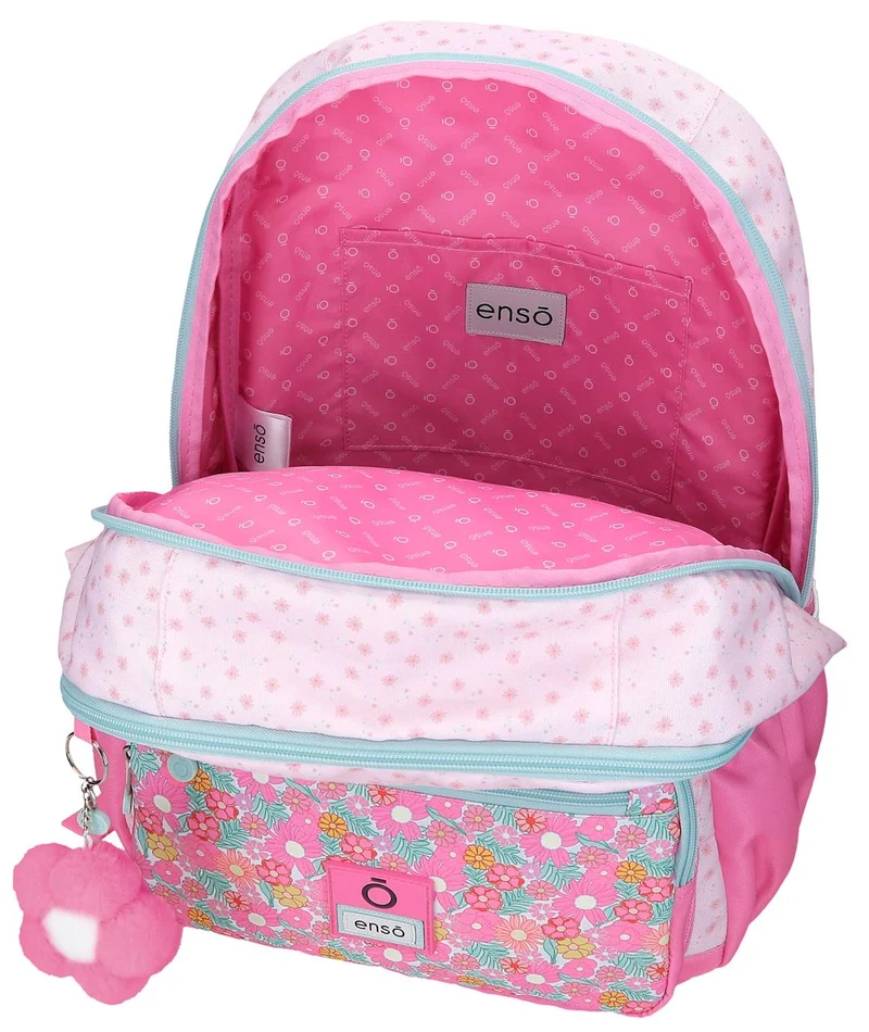 99326T1 MOCHILA ADAP. 44CM 2C. C/CARRO. ENSO GIRL ZONE
