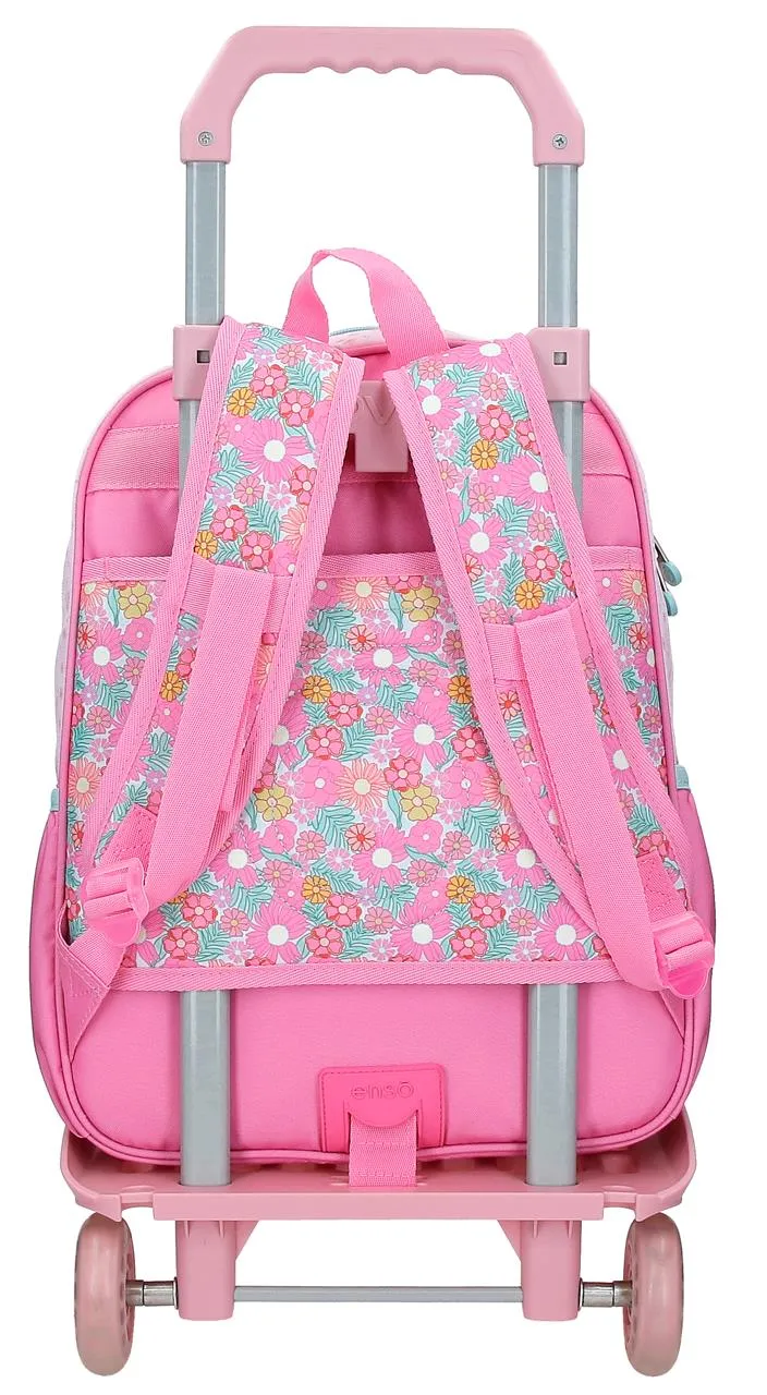 99323T1 MOCHILA ADAP. 38CM. C/CARRO. ENSO GIRL ZONE