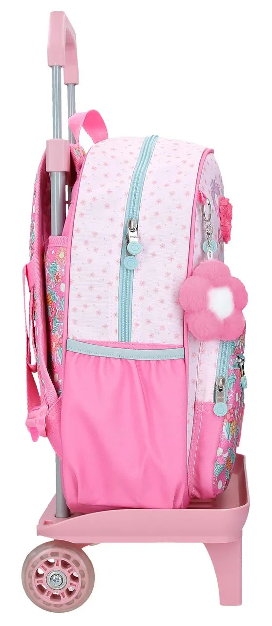 99323T1 MOCHILA ADAP. 38CM. C/CARRO. ENSO GIRL ZONE