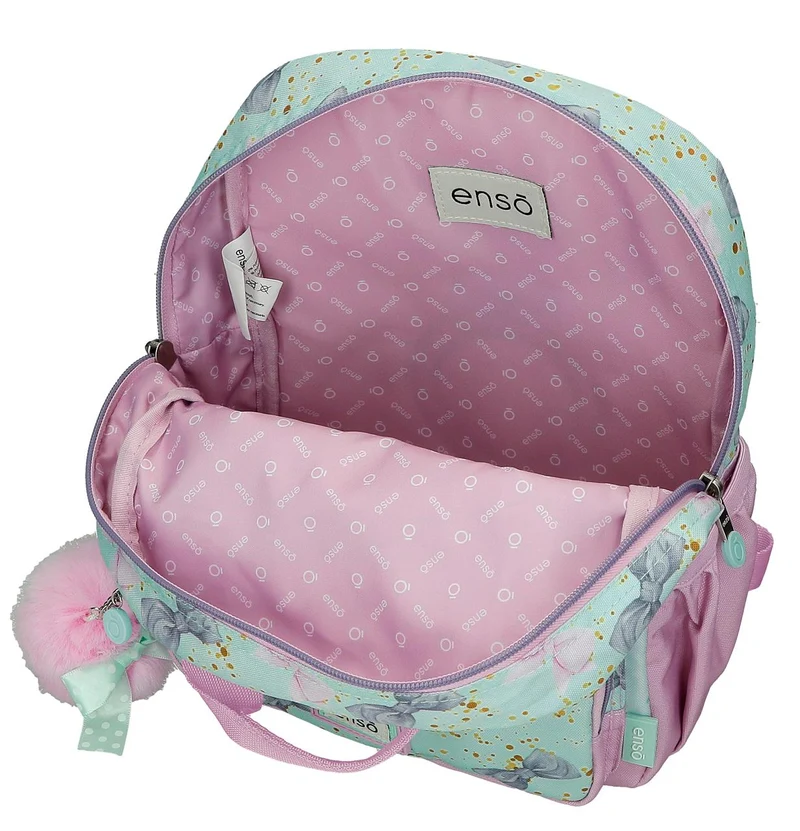 97622T1 MOCHILA ADAP. 28CM. C/CARRO. ENSO MERCI AMOUR