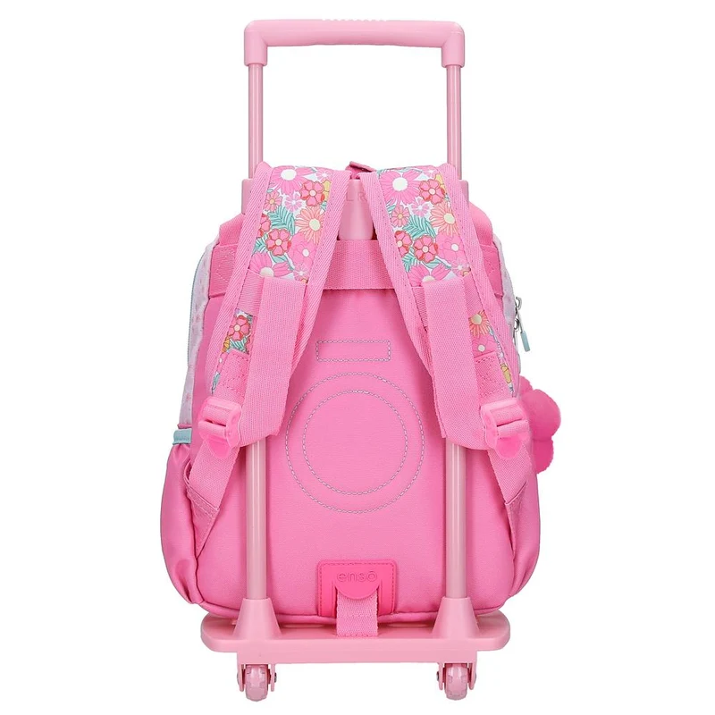 99321T1 MOCHILA ADAP. 28CM. C/CARRO. ENSO GIRL ZONE