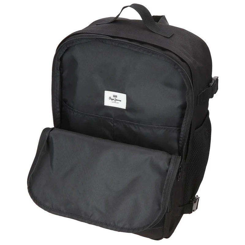 6332821 MOCHILA ADAP. 44CM. PJL ARIS EVERGREEN NEGRO