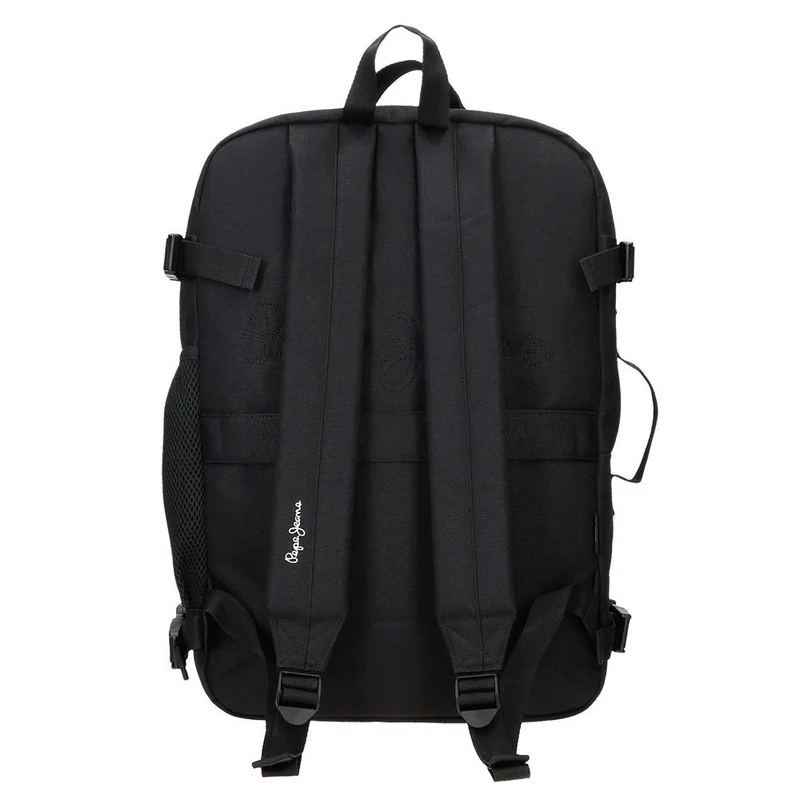 6332821 MOCHILA ADAP. 44CM. PJL ARIS EVERGREEN NEGRO