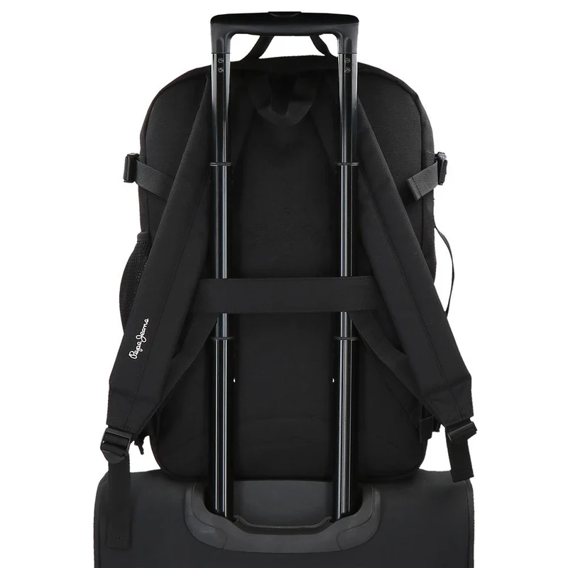 6332821 MOCHILA ADAP. 44CM. PJL ARIS EVERGREEN NEGRO