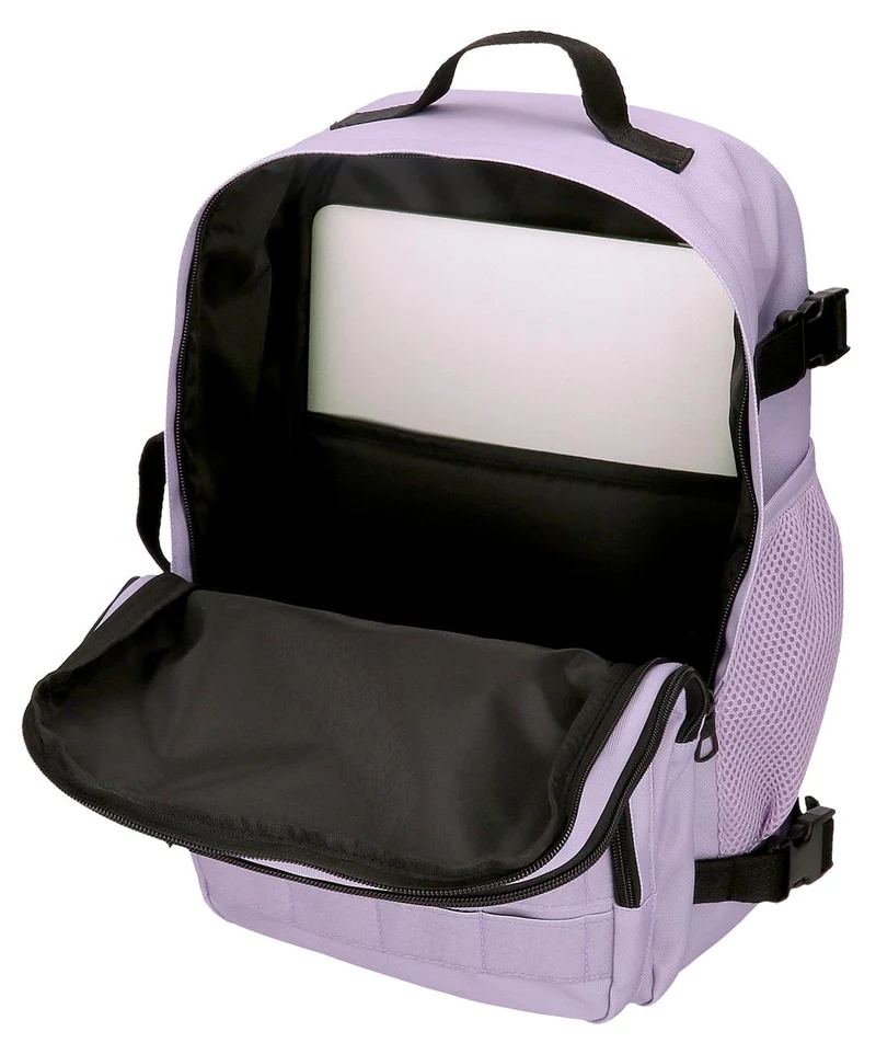 63225H2 MOCHILA ADAP. 40CM. PJL ARIS COLORFUL LILA