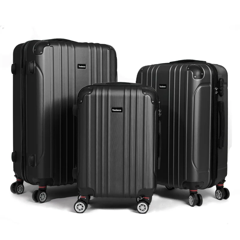 Set de 3 Valises (Noir)
