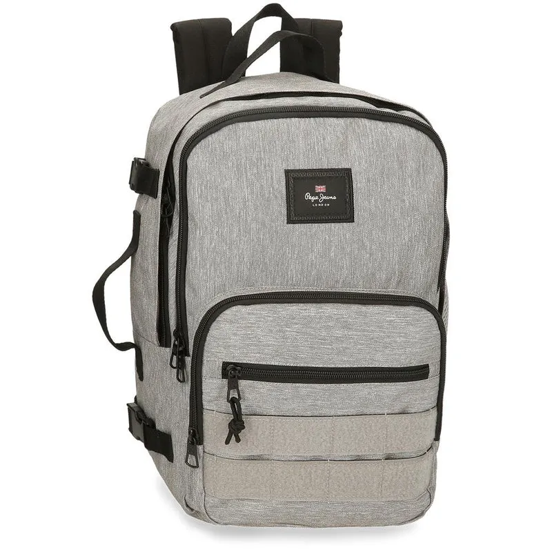 63325H1 MOCHILA ADAP. 40CM. PJL ARIS EVERGREEN GRIS