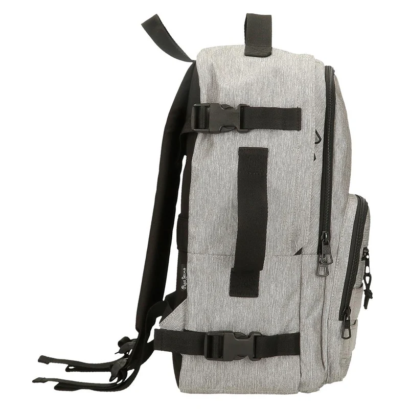 63325H1 MOCHILA ADAP. 40CM. PJL ARIS EVERGREEN GRIS