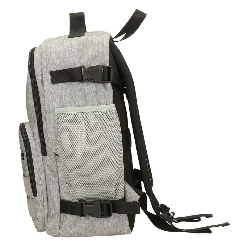 63325H1 MOCHILA ADAP. 40CM. PJL ARIS EVERGREEN GRIS