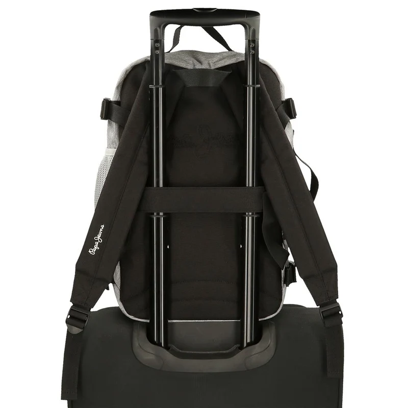 63325H1 MOCHILA ADAP. 40CM. PJL ARIS EVERGREEN GRIS