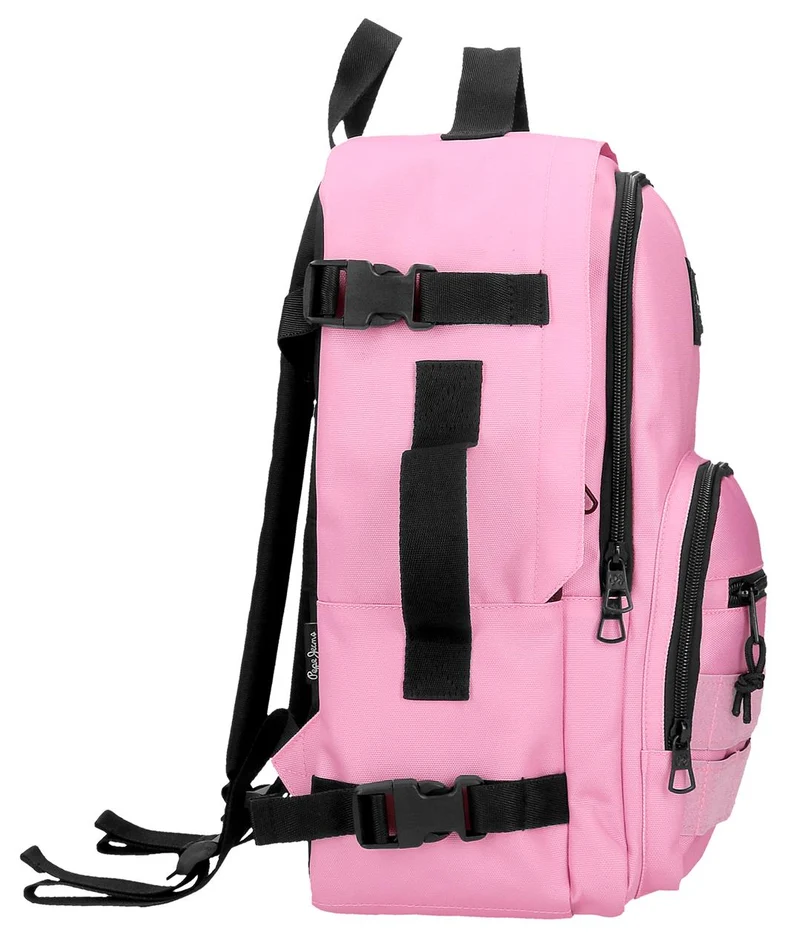 63225C9 MOCHILA ADAP. 40CM. PJL ARIS COLORFUL ROSA