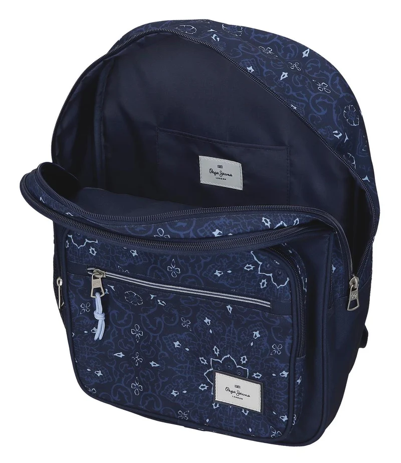 61222V2 MOCHILA ADAP. 40CM 2C. C/CARRO. PJL LENAY MARINO