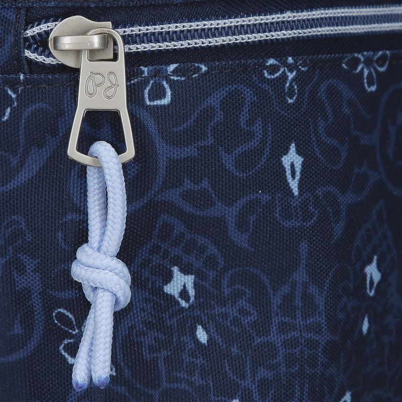61225V2 MOCHILA ADAP. 44CM 2C. C/CARRO. PJL LENAY MARINO