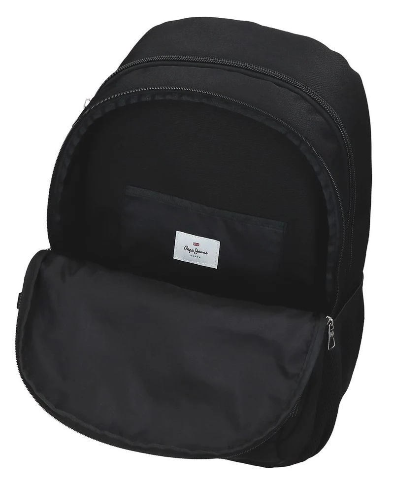 61625V1 MOCHILA ADAP. 46CM 2C. C/CARRO. PJL EDWARD NEGRO