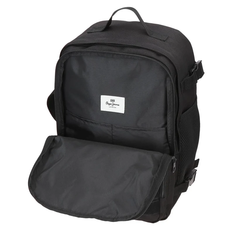 6332521 MOCHILA ADAP. 40CM. PJL ARIS EVERGREEN NEGRO