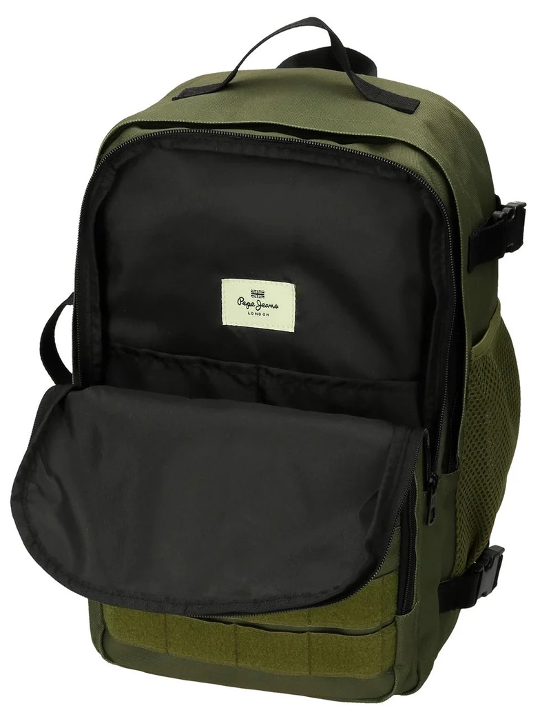 63325C3 MOCHILA ADAP. 40CM. PJL ARIS EVERGREEN CAQUI OSCURO