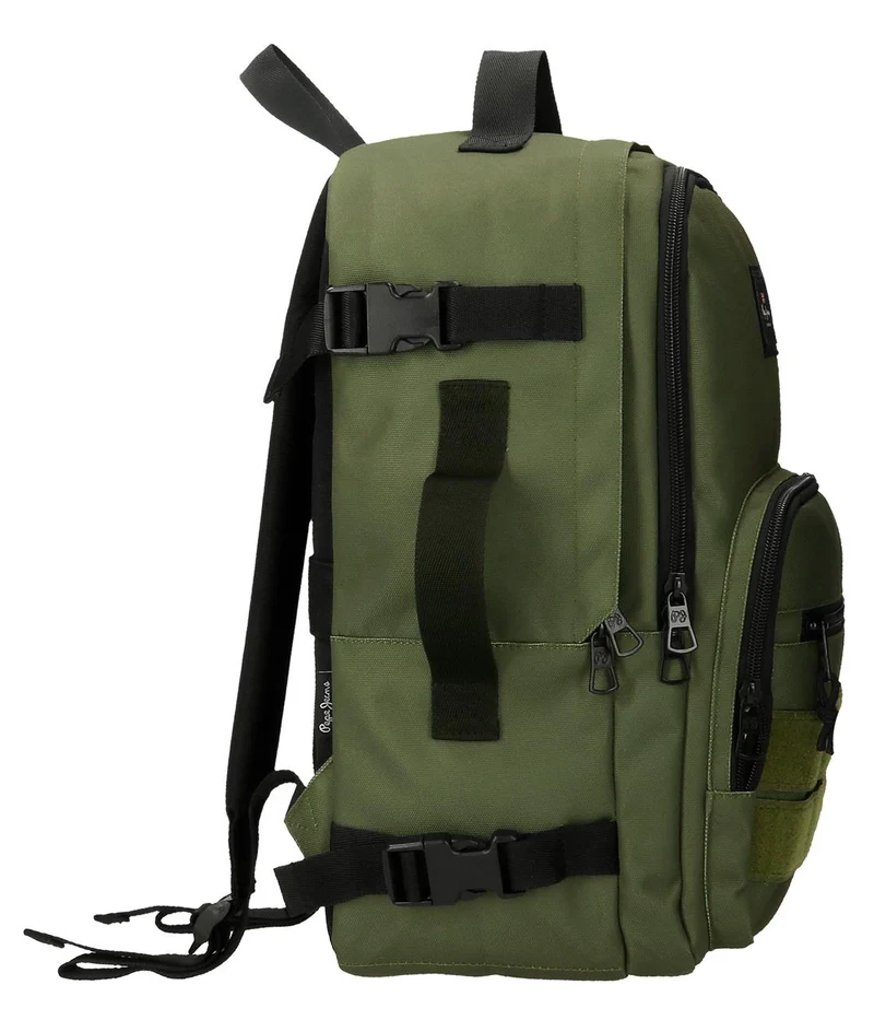 63325C3 MOCHILA ADAP. 40CM. PJL ARIS EVERGREEN CAQUI OSCURO