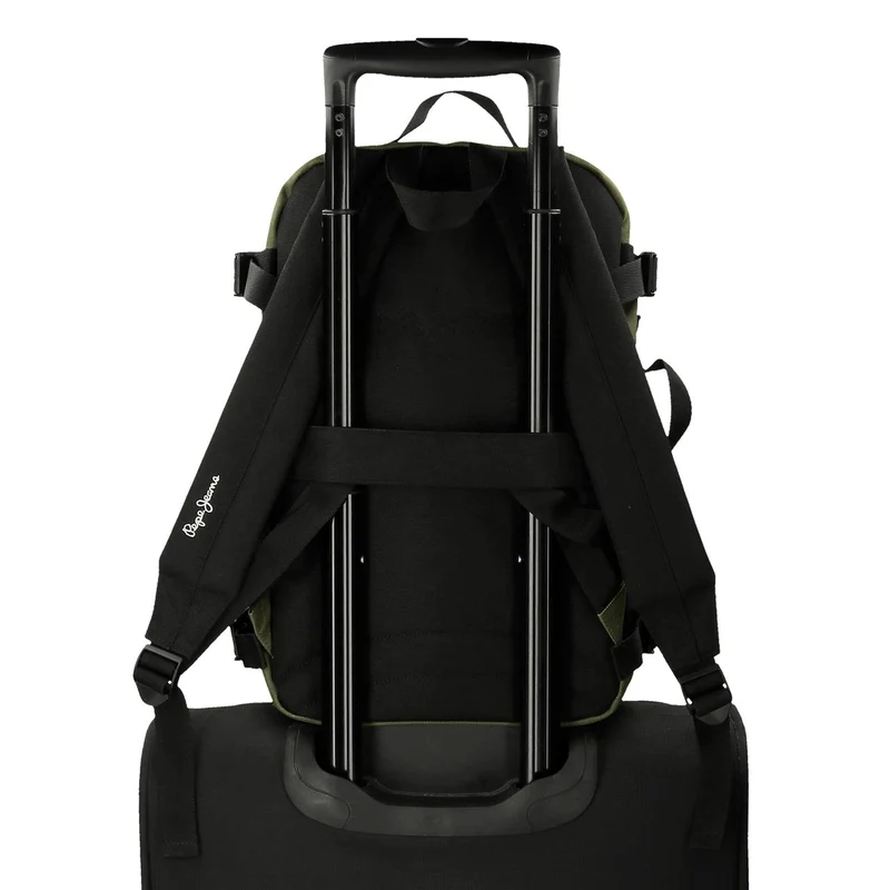 63325C3 MOCHILA ADAP. 40CM. PJL ARIS EVERGREEN CAQUI OSCURO