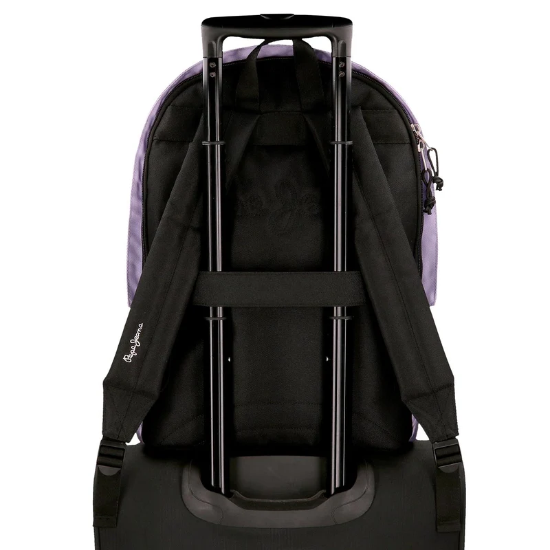 63224H2 MOCHILA PORTAORD. 44CM 2C. PJL ARIS COLORFUL LILA