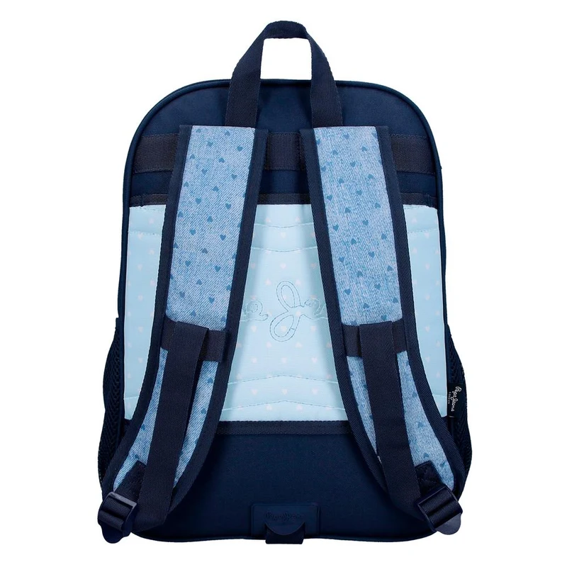 68222D2 MOCHILA ADAP. 40CM 2C. PJL NONI DENIM AZUL CLARO