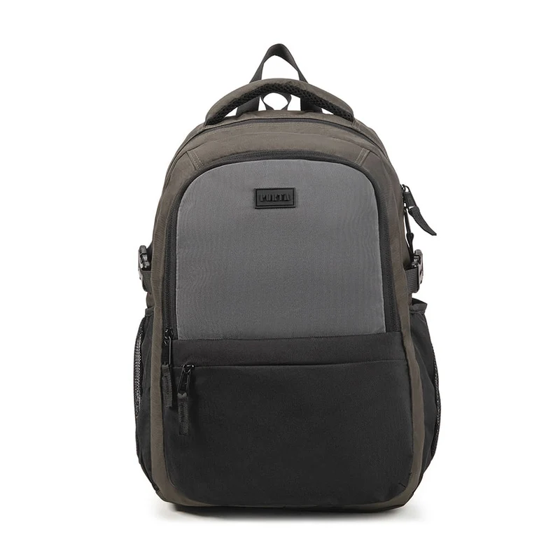 Mochila Olivier Verde/Gris