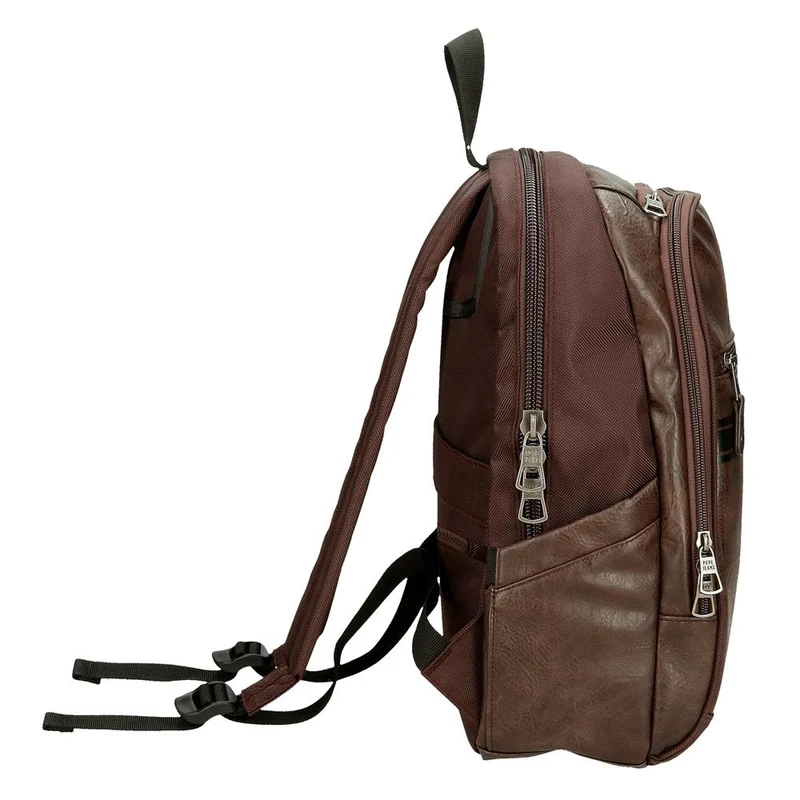7812132 MOCHILA ADAP. PORTAORD. 2C. PJL HORLEY MARRON