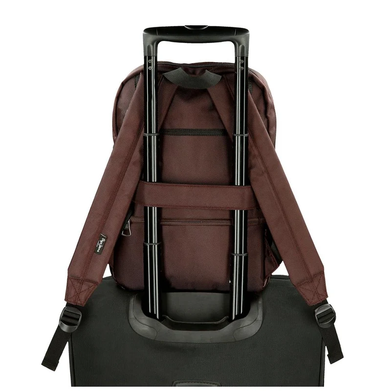 7812132 MOCHILA ADAP. PORTAORD. 2C. PJL HORLEY MARRON