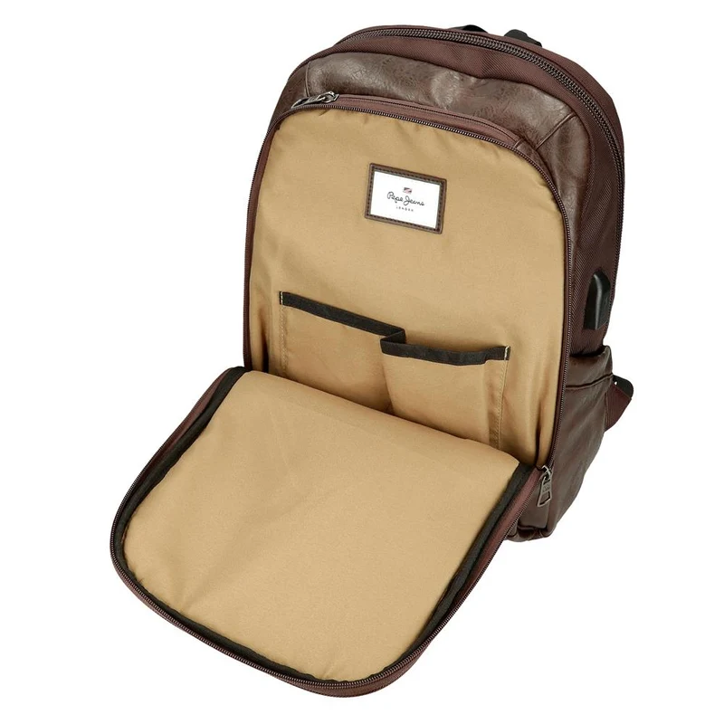 7812132 MOCHILA ADAP. PORTAORD. 2C. PJL HORLEY MARRON