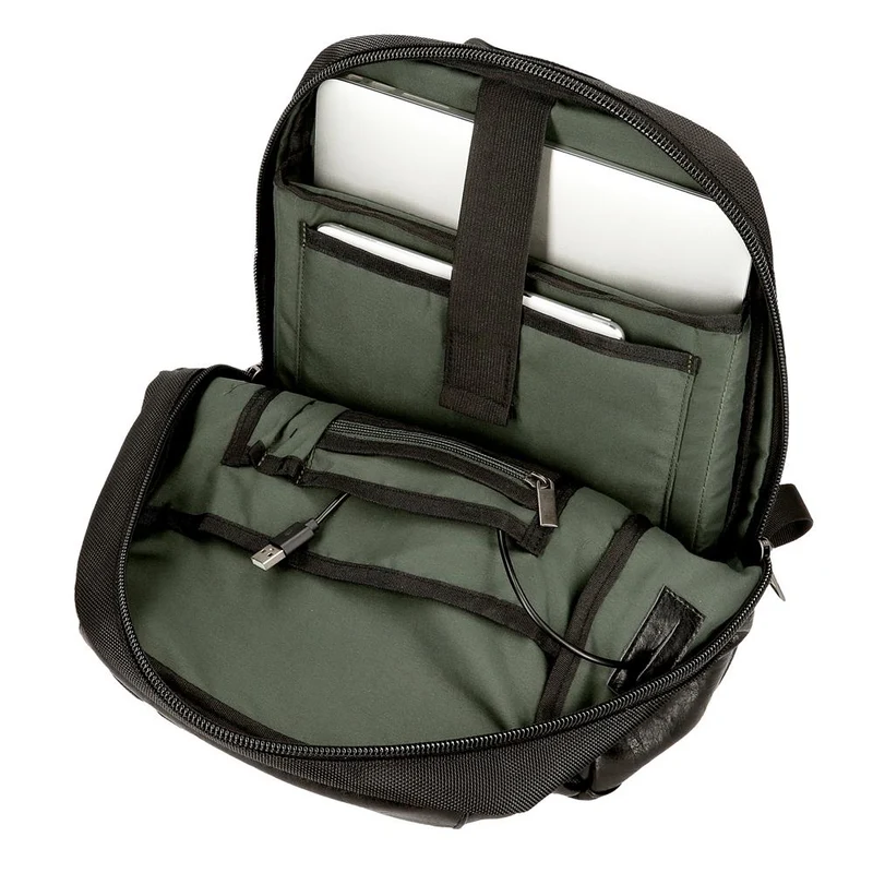 7812131 MOCHILA ADAP. PORTAORD. 2C. PJL HORLEY NEGRO