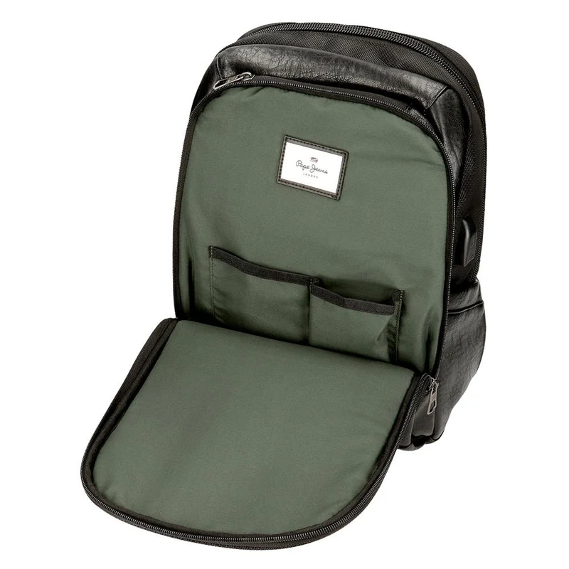 7812131 MOCHILA ADAP. PORTAORD. 2C. PJL HORLEY NEGRO