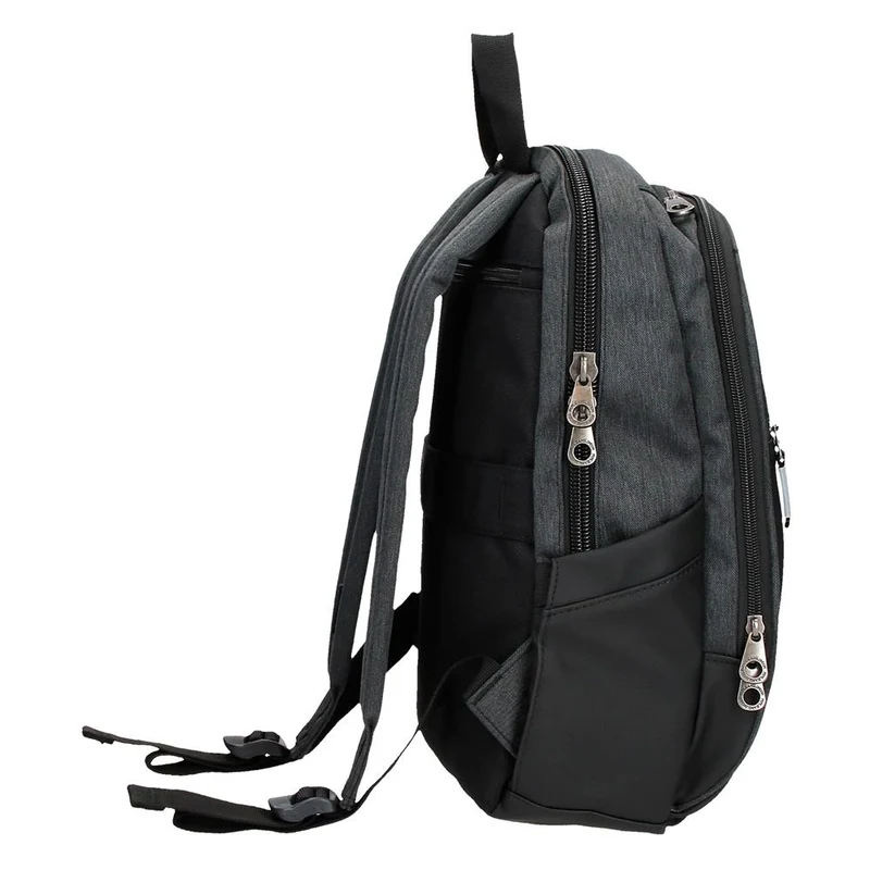 7122131 MOCHILA ADAP. PORTAORD. 2C. PJL JARVIS NEGRO