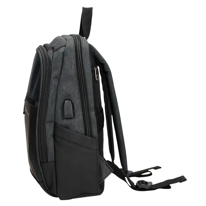 7122131 MOCHILA ADAP. PORTAORD. 2C. PJL JARVIS NEGRO