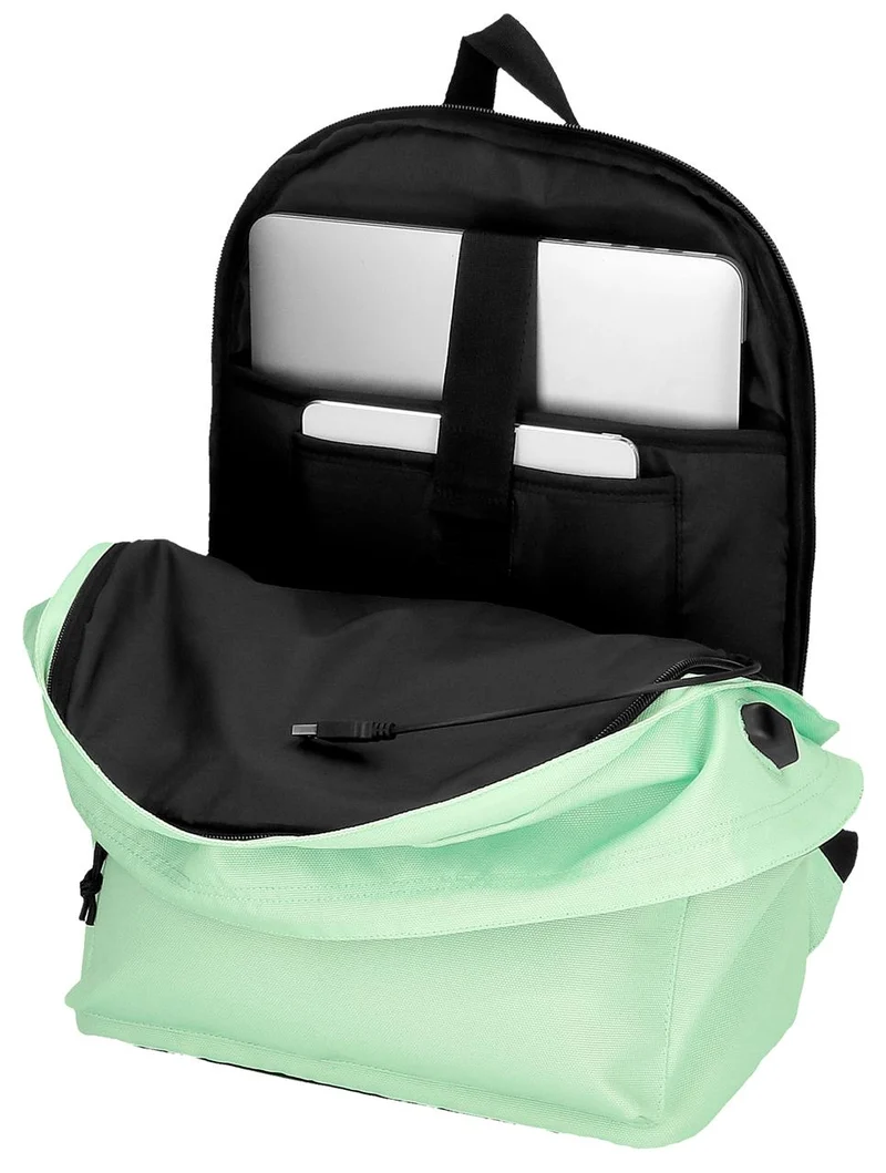 63224C7 MOCHILA PORTAORD. 44CM 2C. PJL ARIS COLORFUL VERDE C
