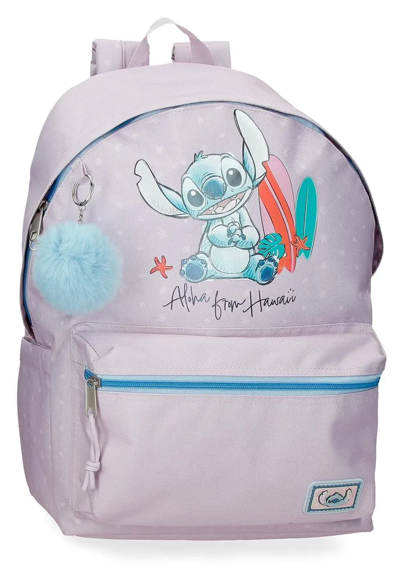 33125F1 MOCHILA ADAP. 44CM. STITCH FROM HAWAII