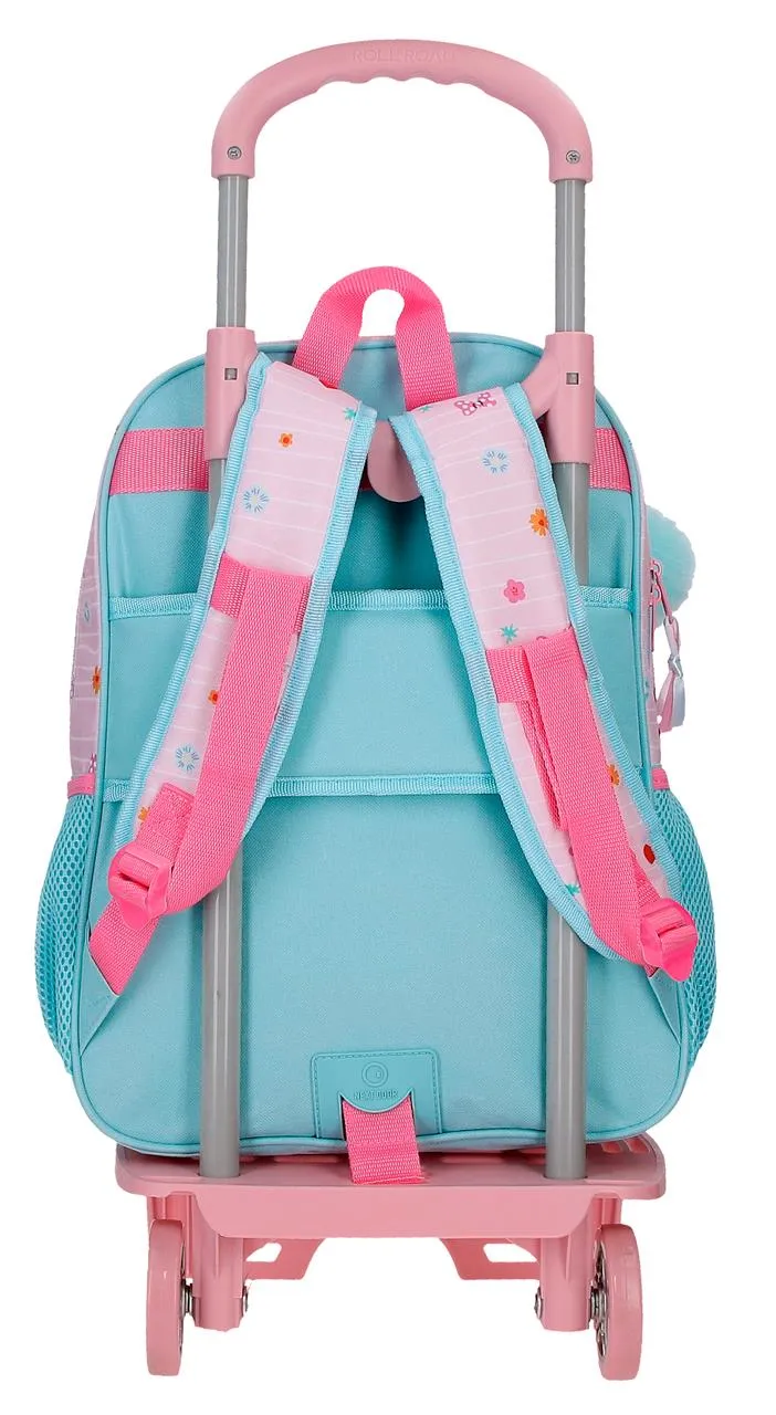 43223V1 MOCHILA ADAP. 40CM. C/CARRO. MINNIE HAPPY TO BE ME