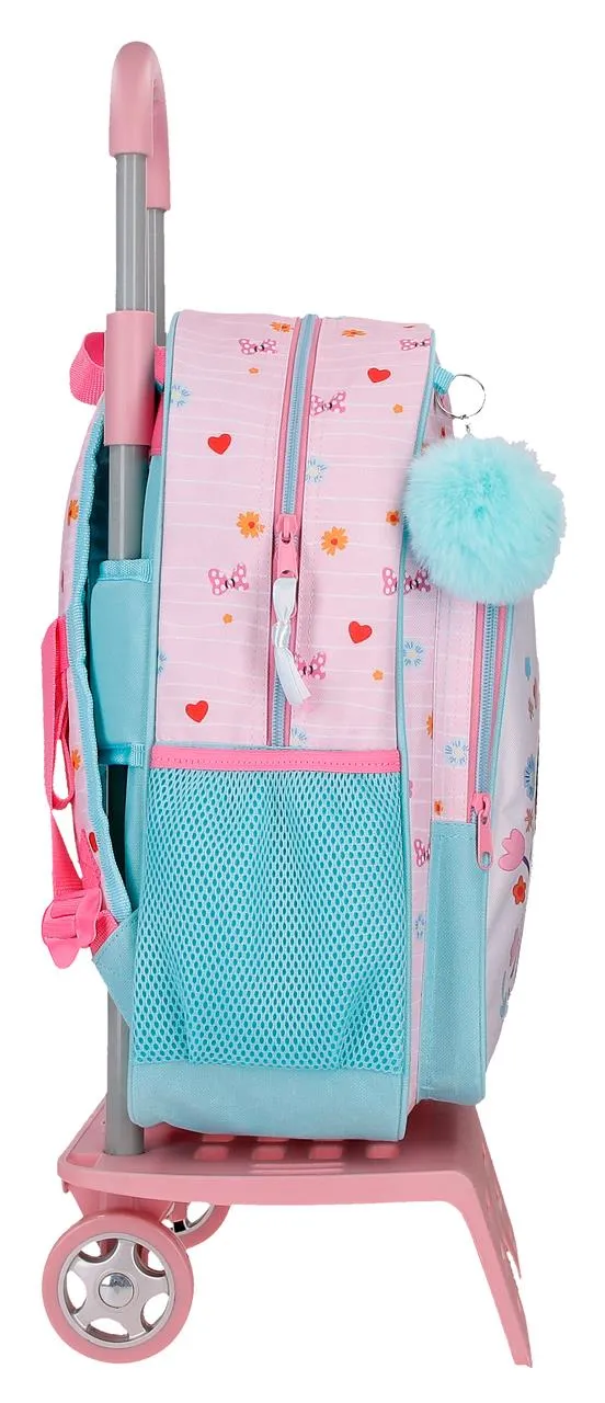 43223V1 MOCHILA ADAP. 40CM. C/CARRO. MINNIE HAPPY TO BE ME