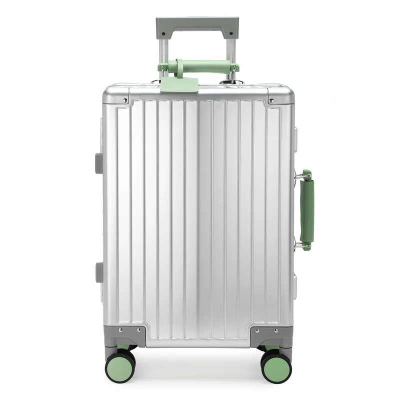GREENWICH Maleta de cabina 100% Aluminio con ruedas desmontables NEW JERSEY