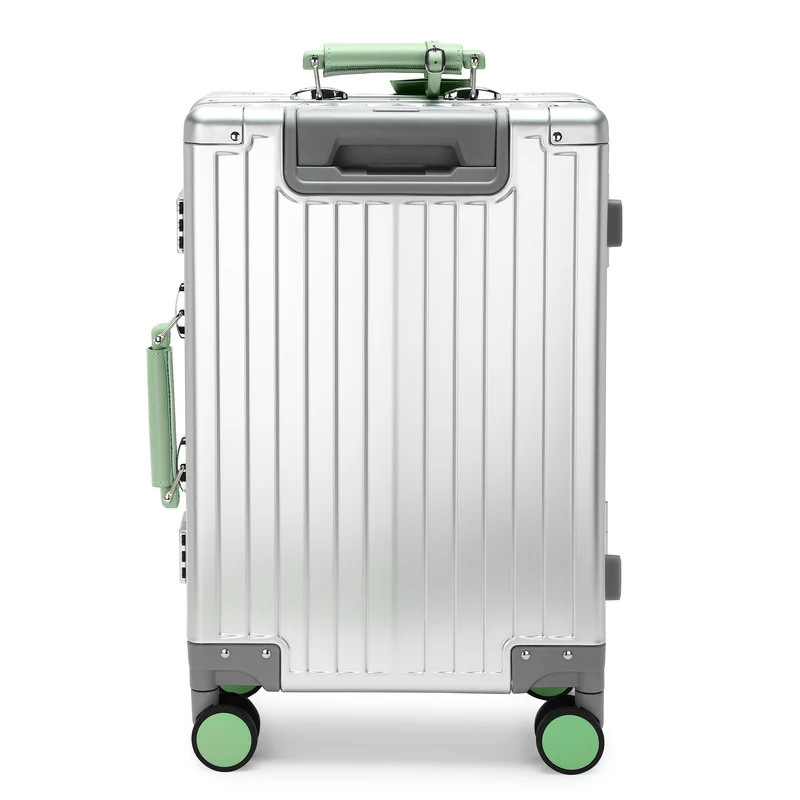 GREENWICH Maleta de cabina 100% Aluminio con ruedas desmontables NEW JERSEY